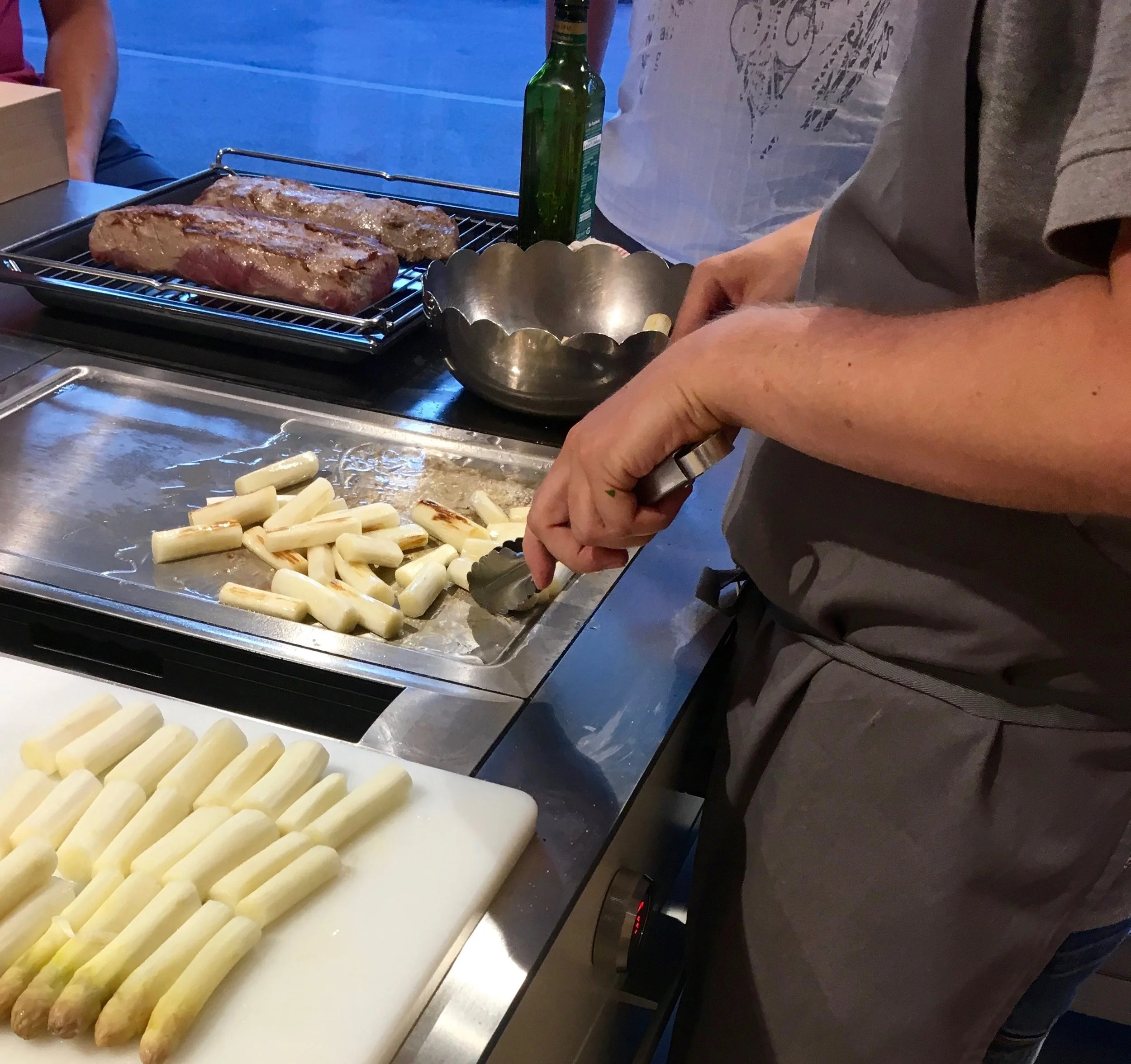 Teppan Yaki im Einsatz