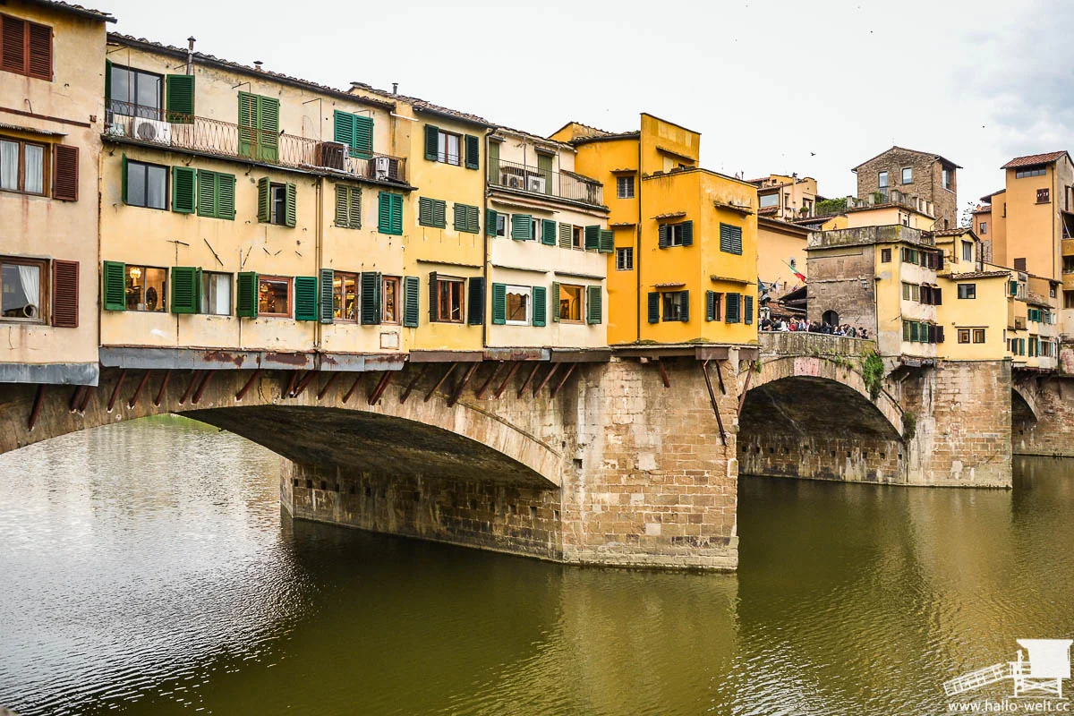 Ponte Vecchio, Florenz. Inspiration für Piet Blom. Bildquelle: hallo welt.cc
