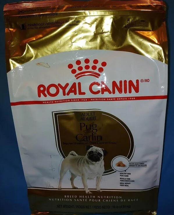 # 49 Royal Canin Pug Breed Specific Dog Food 10 Pound Bag 