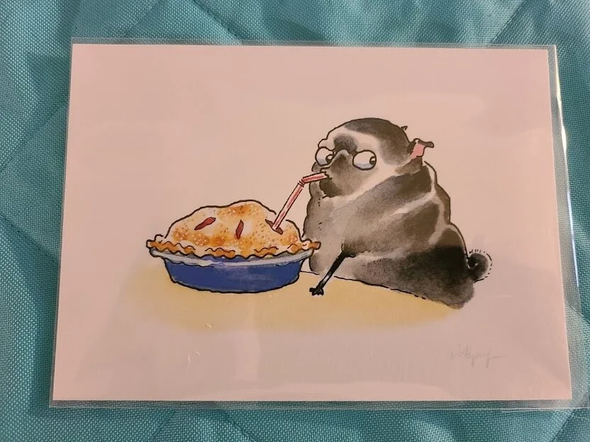 #37 Inkpug 5x7 Print