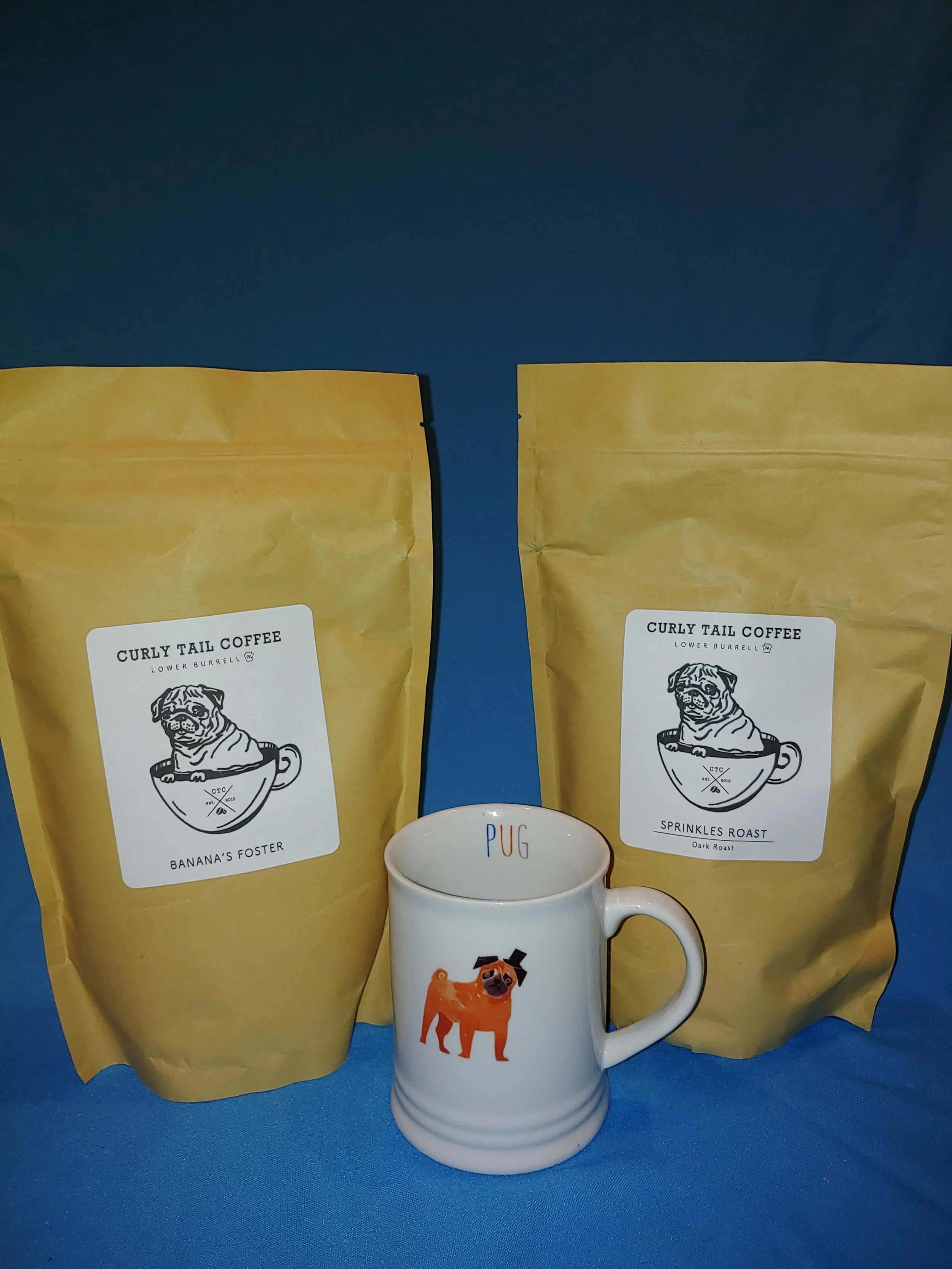 #61 - Curly Tail Coffee Etsy Shop Coffee Gift Basket