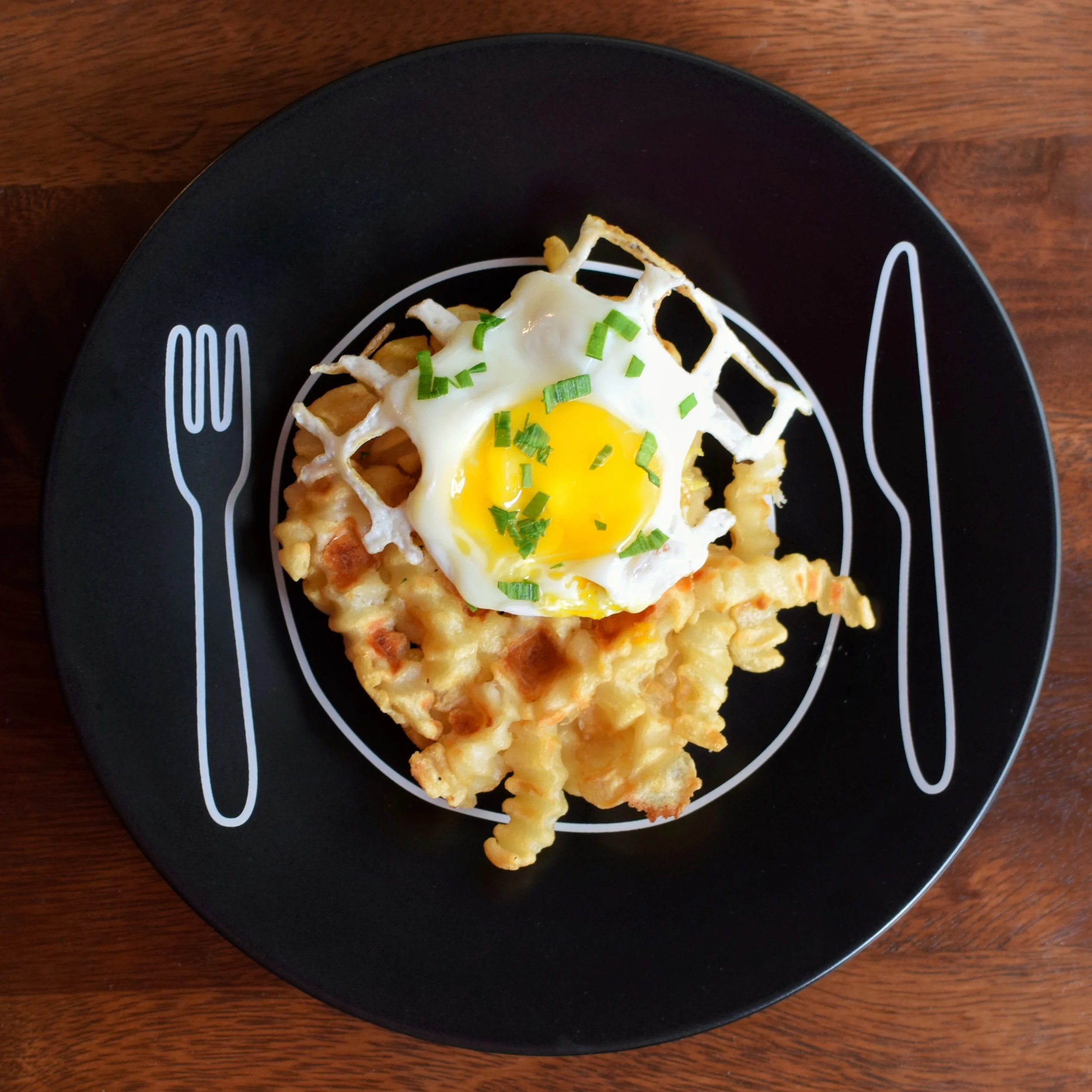Waffled French fries — Will It Waffle?