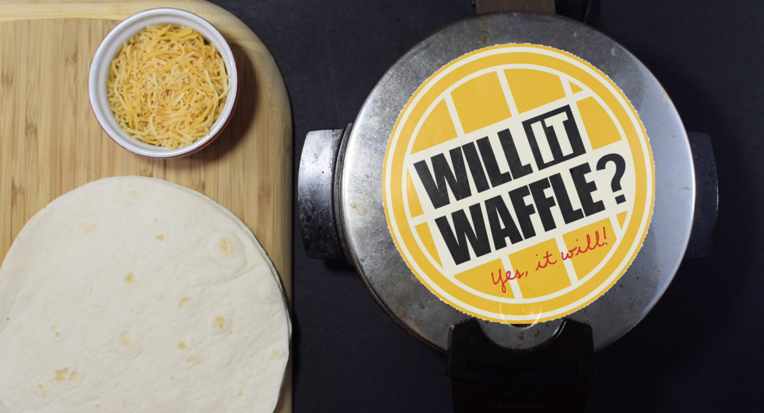 Video: Waffled Quesadilla