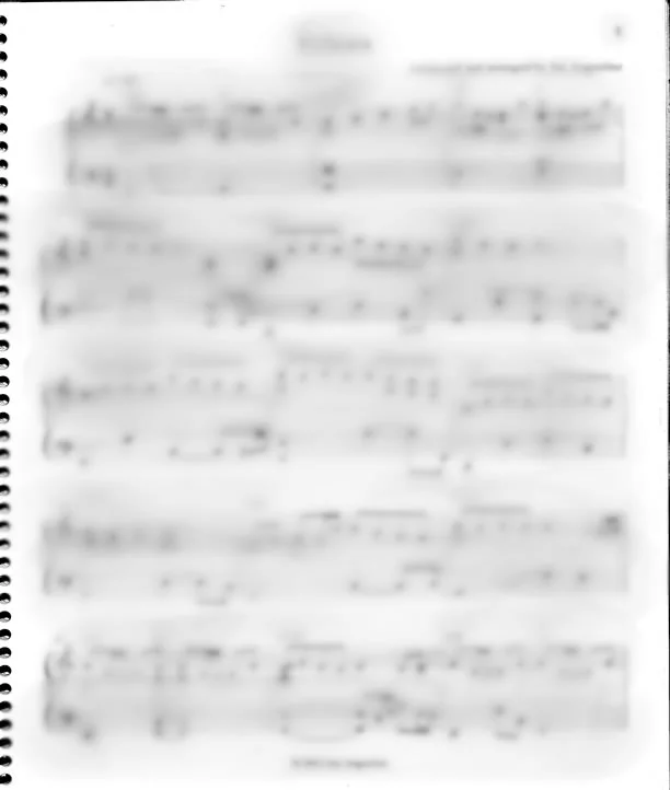 On This Special Day (Song Sheet)