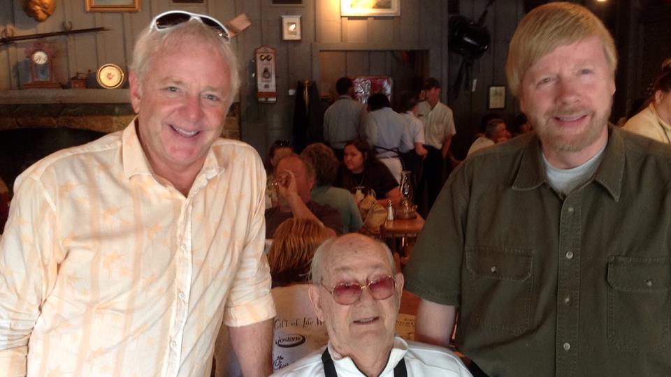 Mike, dad William, brother Tom
