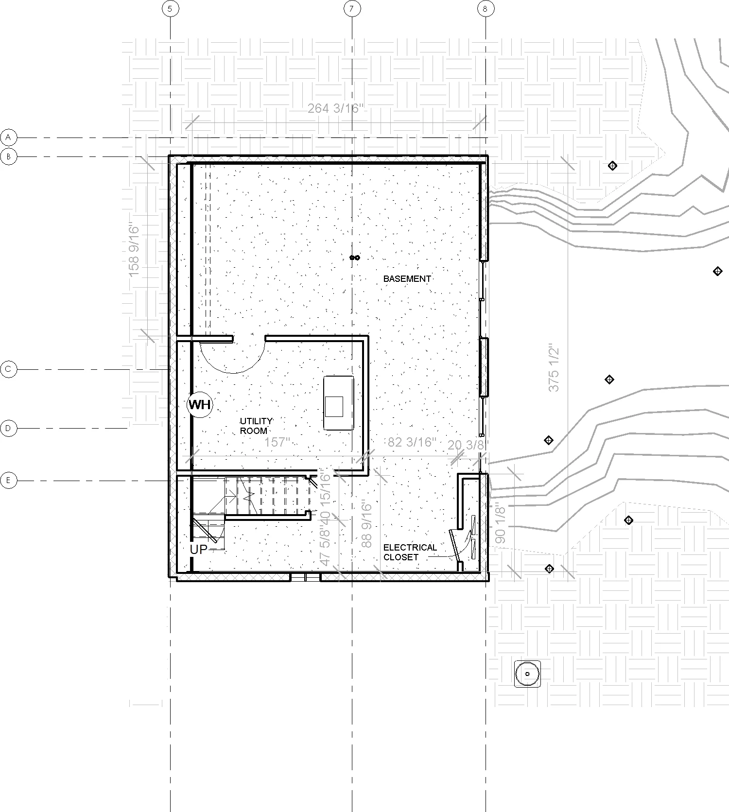 2014-03 914 Coachway_Central_09-EXISTING - Floor Plan - Basement Existing.jpg