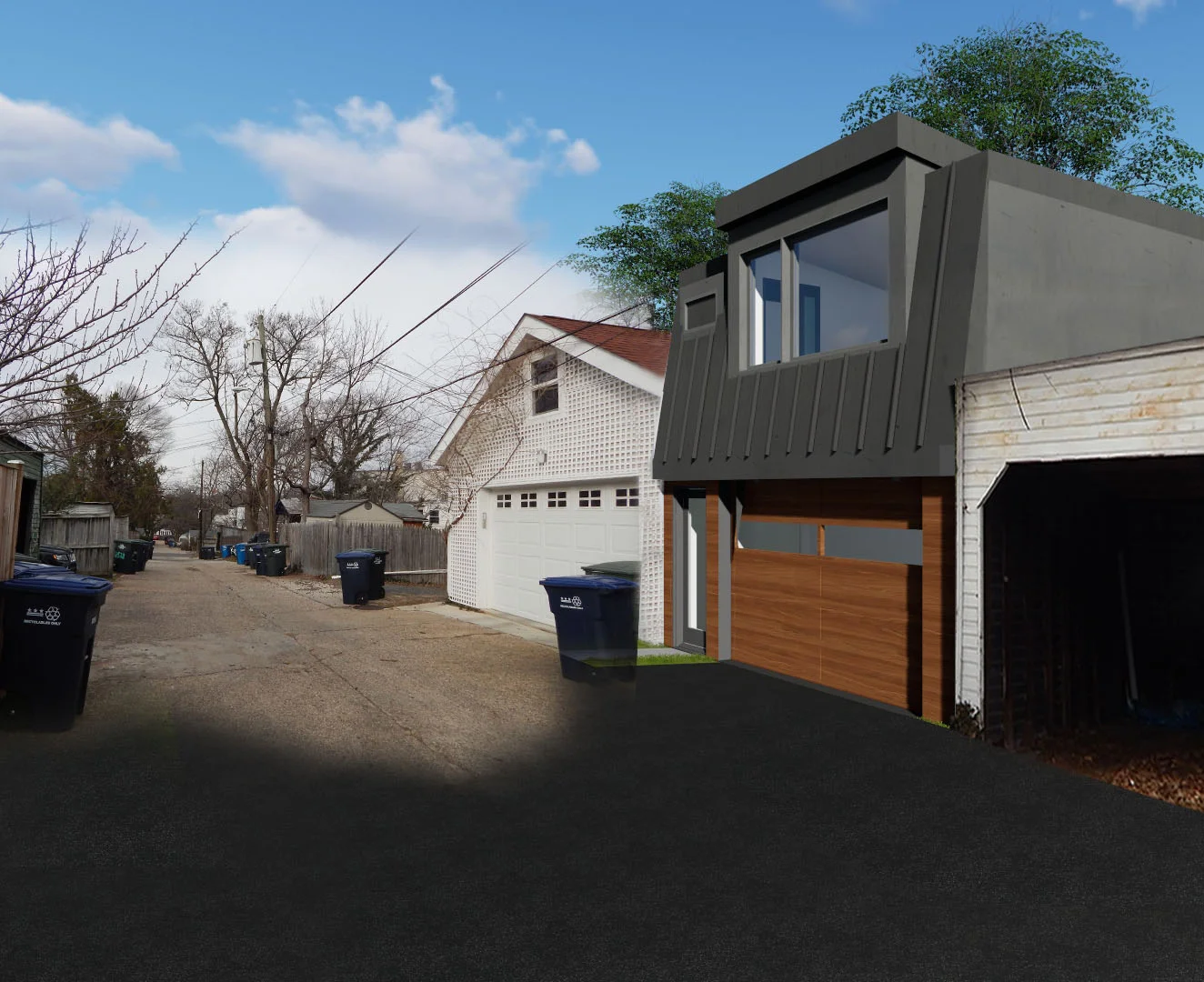 View from Alley