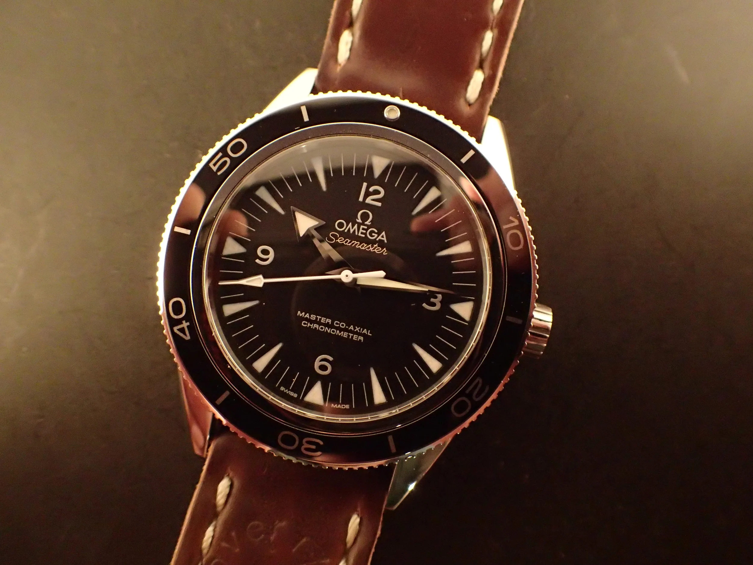 The Omega Seamaster 300 MCA.
