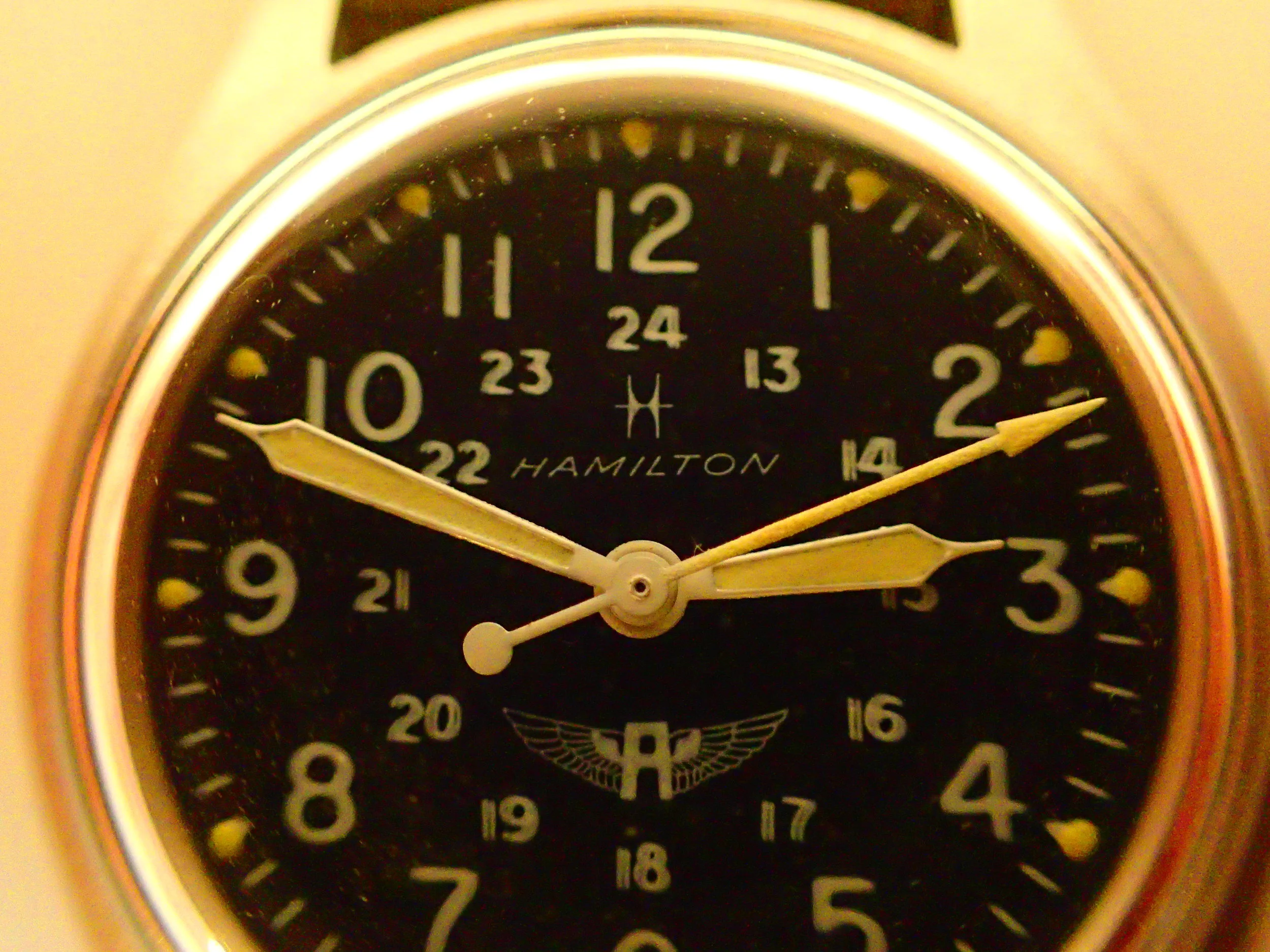The Jet Age H is my favorite Hamilton logo.