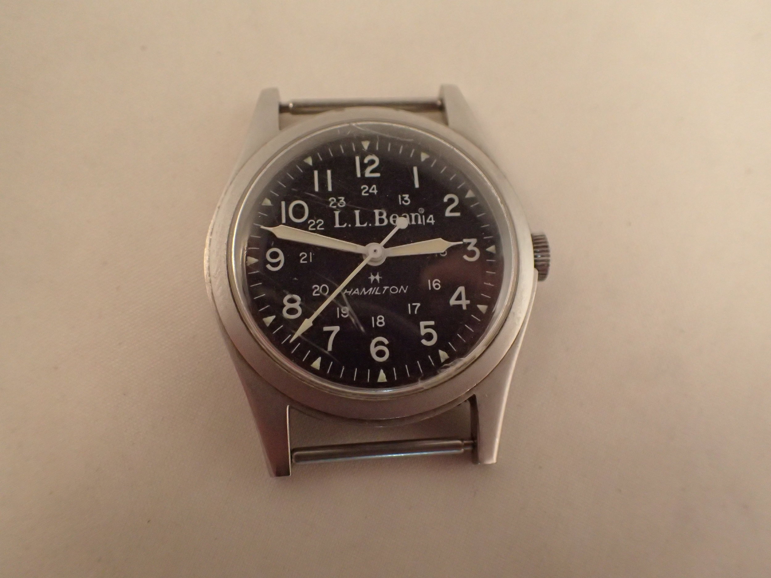 The Hamilton 9415 LL Bean Field Watch.