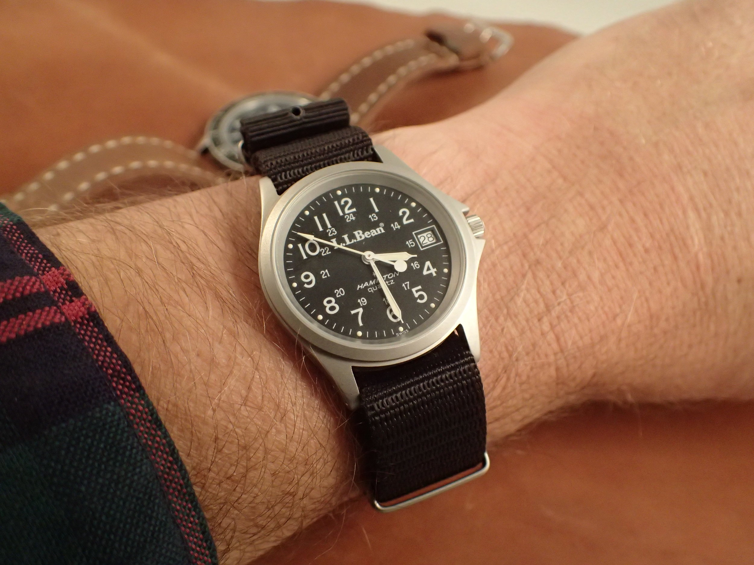 The Hamilton 9445 on the wrist is very wearable today.
