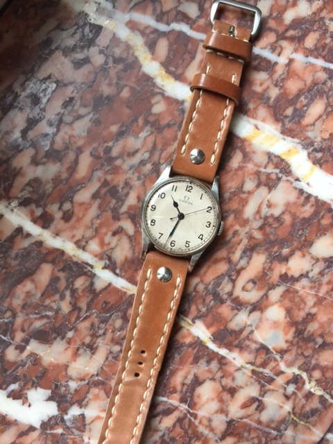 An unbelievable Omega 6B on Arts & Crafts in Natural with screw rivets for fixed bars. Wow.