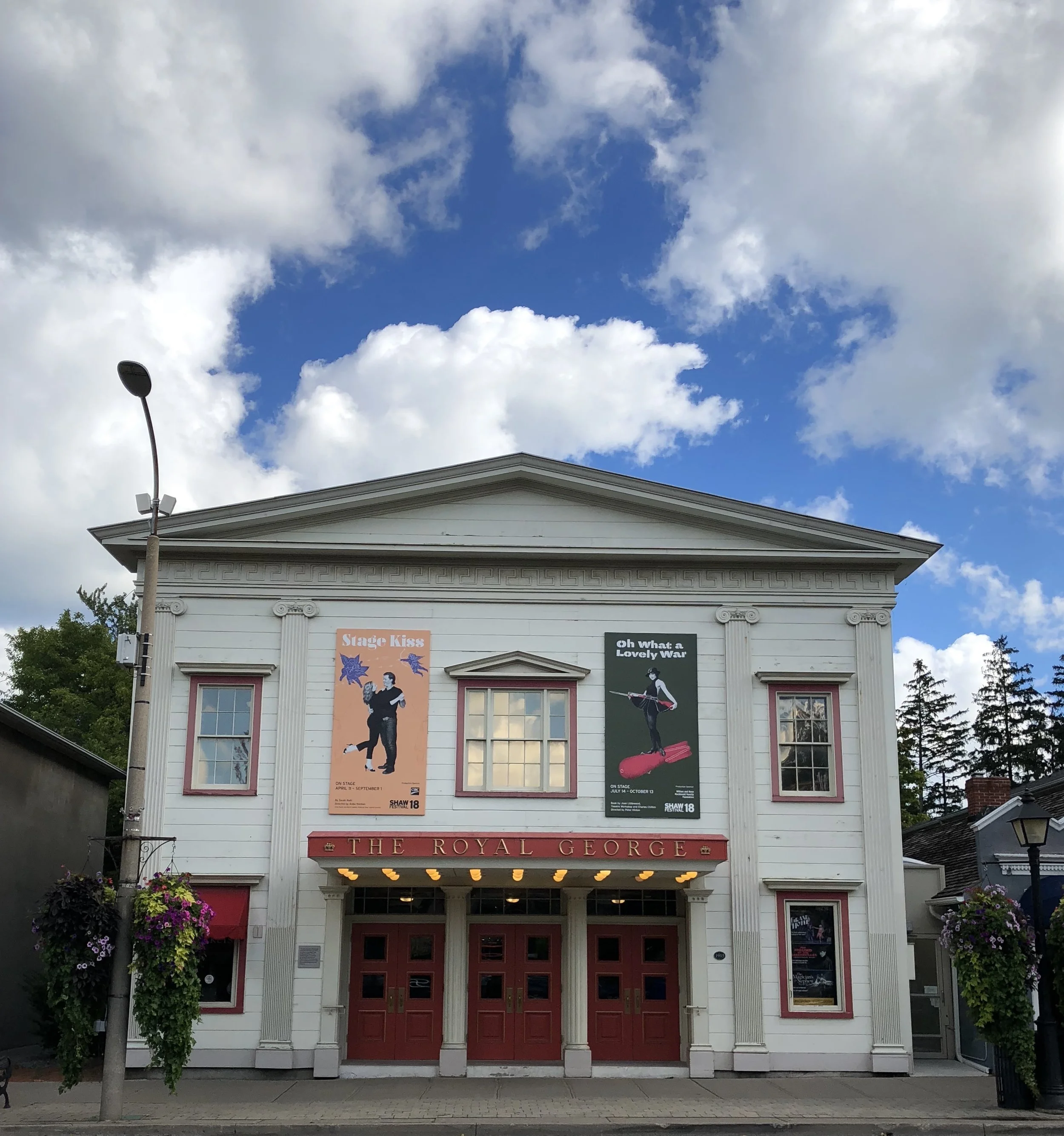 The Royal George, a small intimate theater.