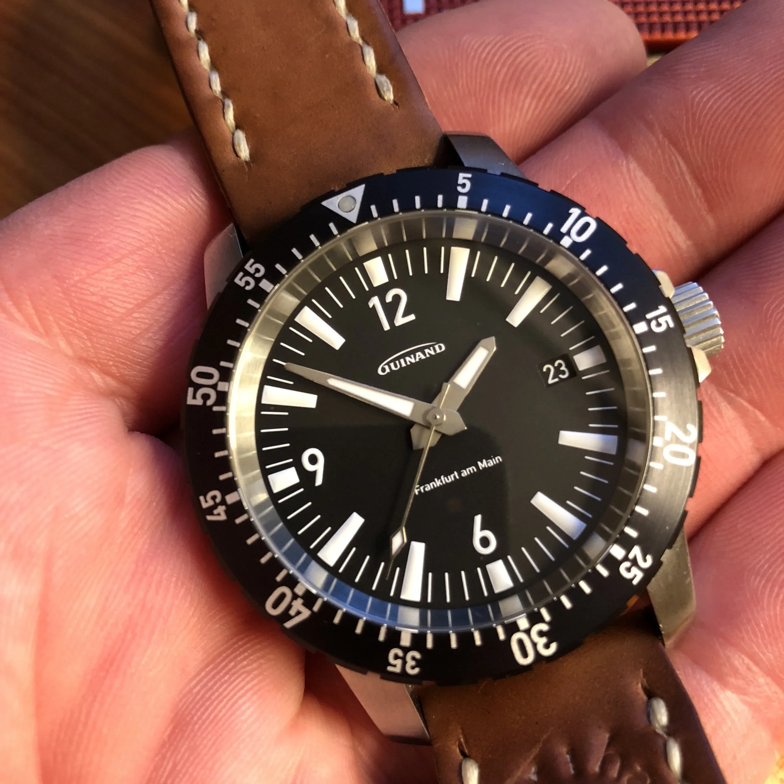 Coolest watch you never considered?  Guinand.  Presenting the ASFlieger. 