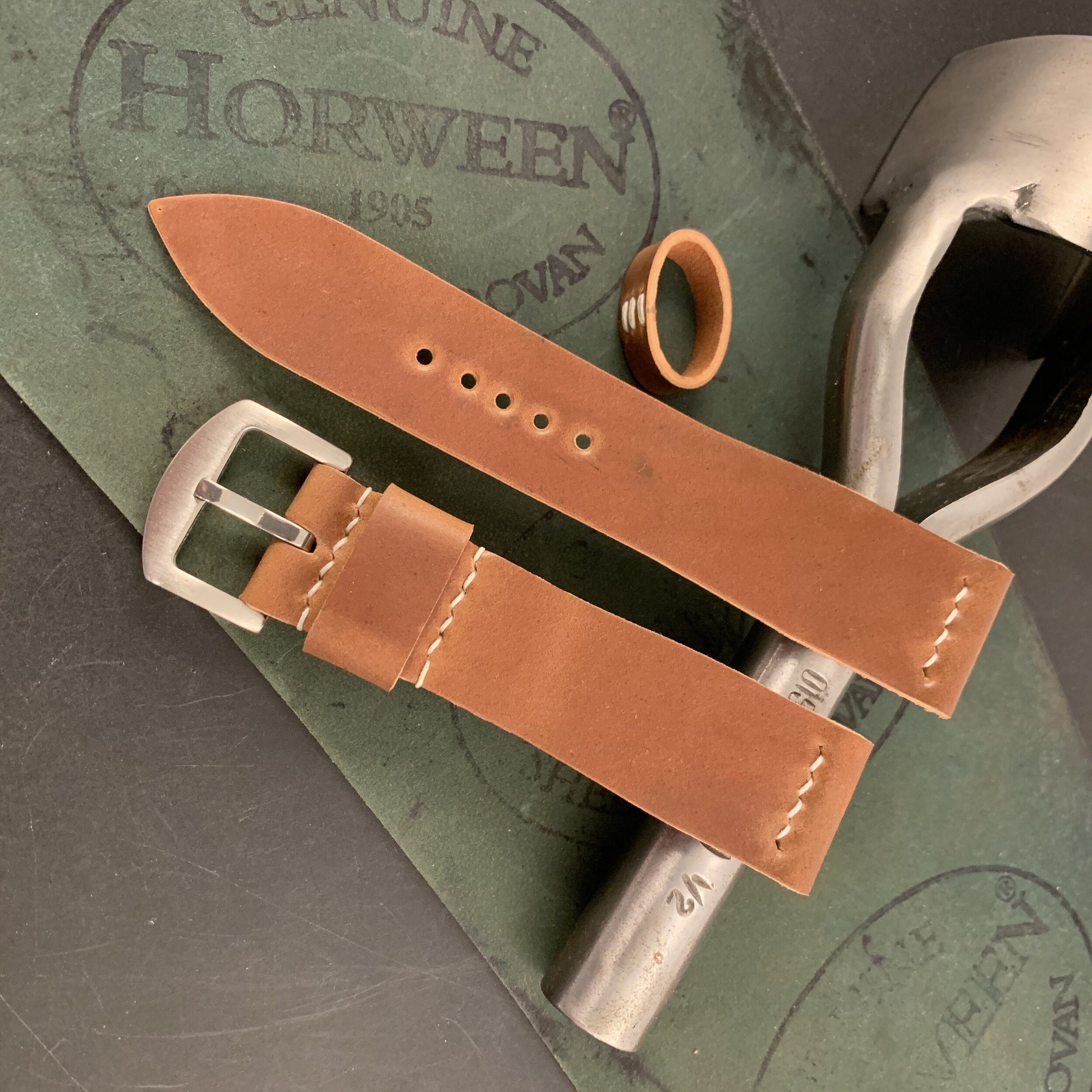 Two-Piece Strap, Natural, 22/20