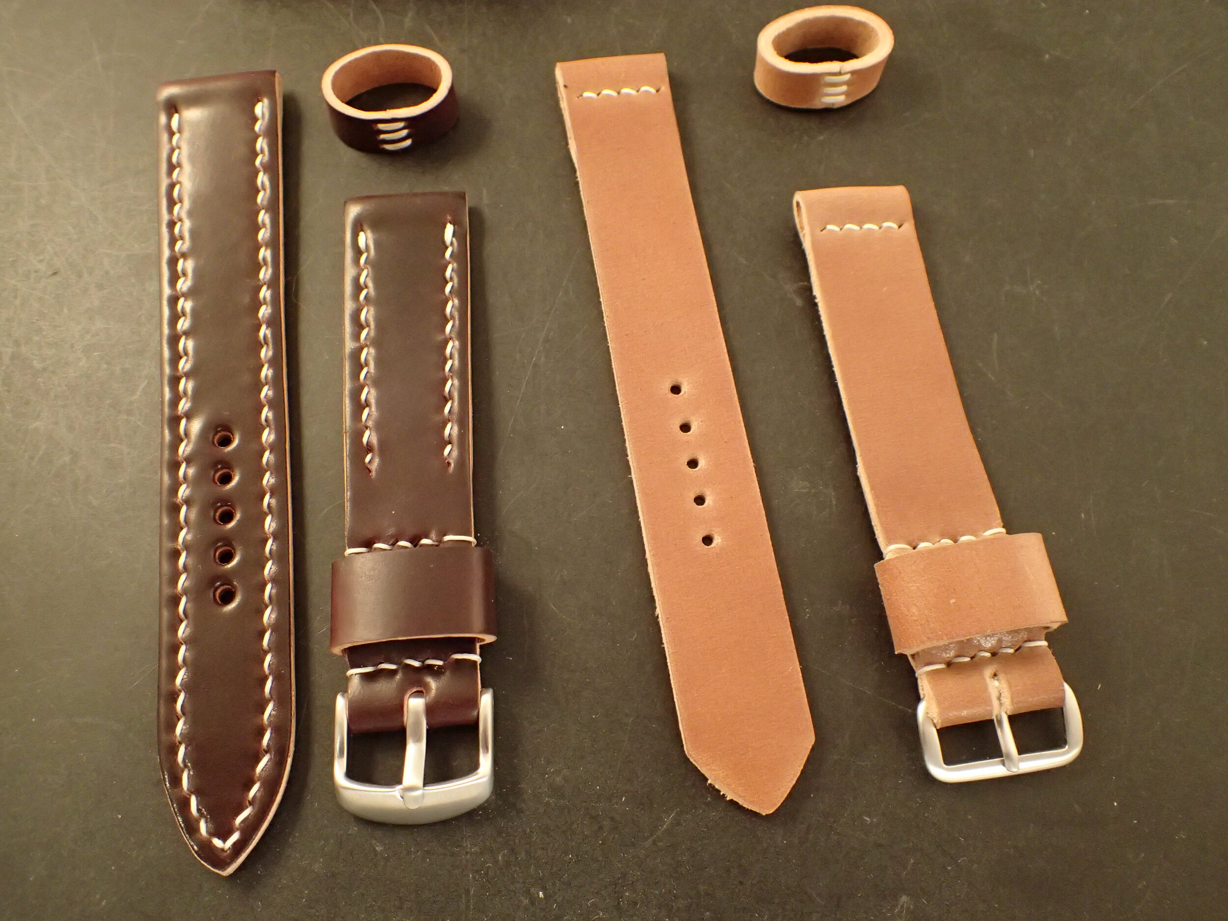 A brace of straps for your 7.75" wrist!