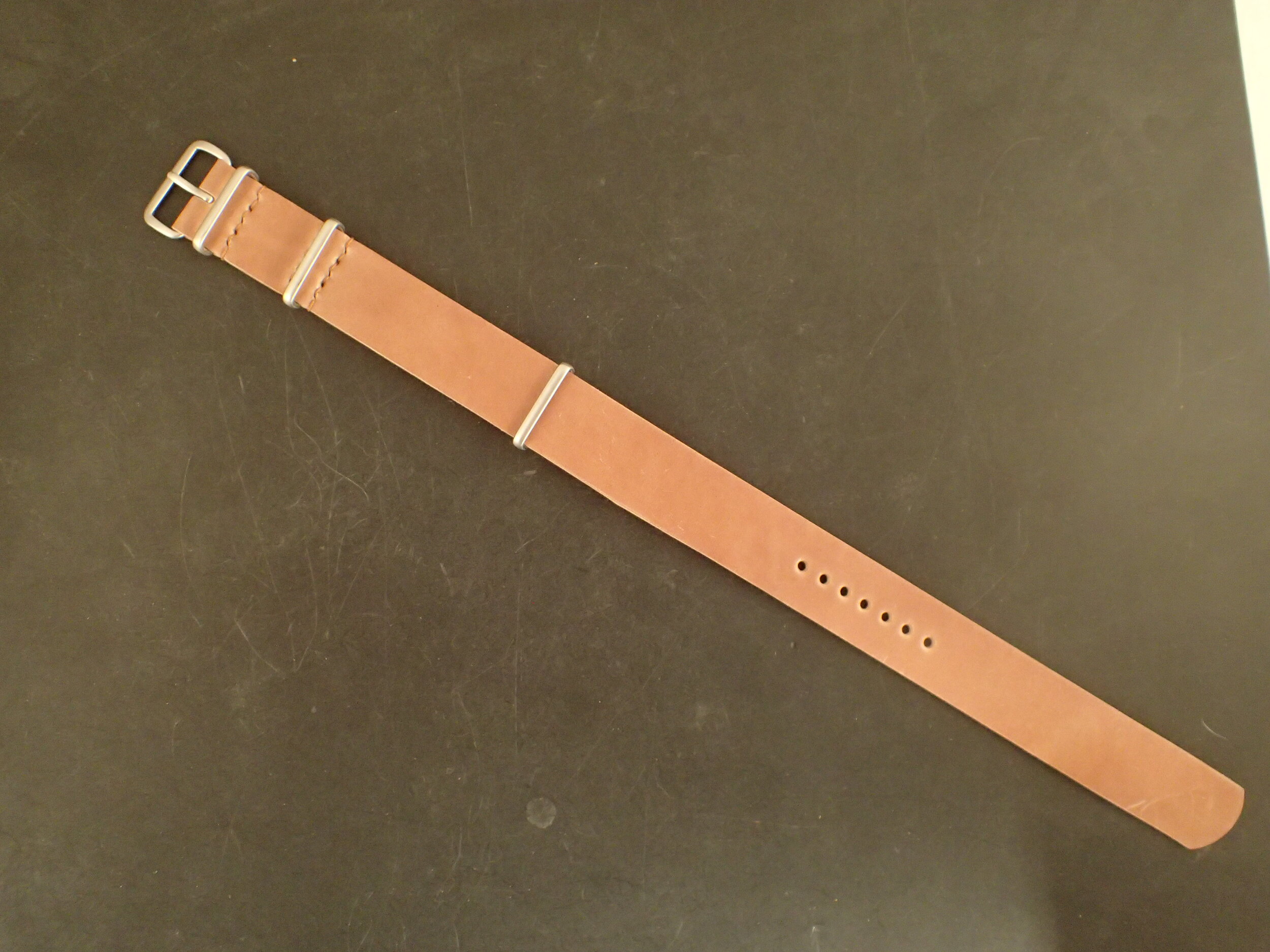 MIL strap, 20 mm, Natural, full-length