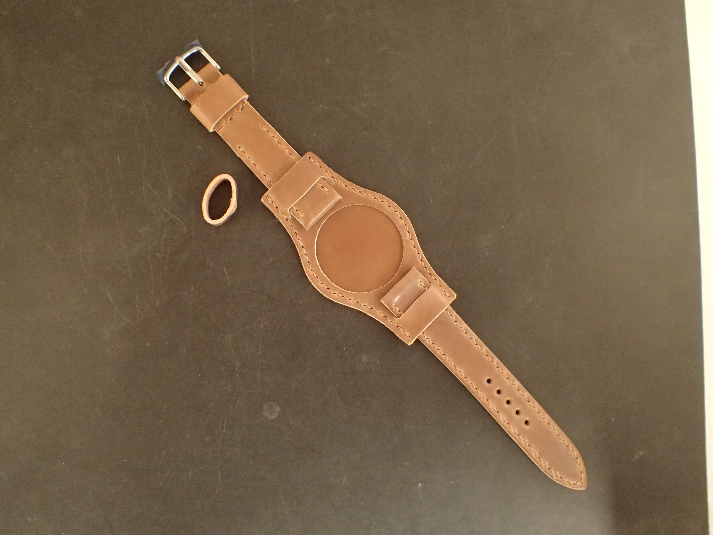 Bund strap, Arts & Crafts, 20/18, Bourbon