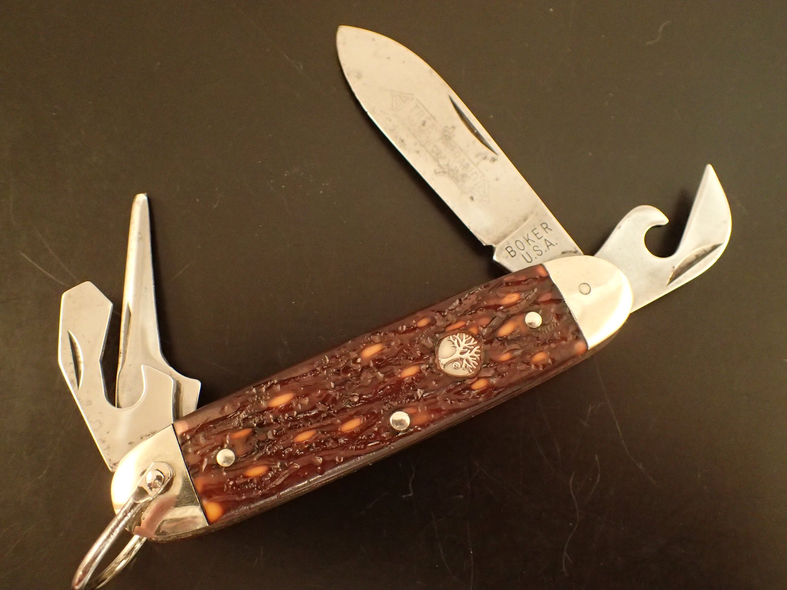 Vintage Boker Tree Brand Classic 2 Blade Pocket Knife  NICOLLET, MN - Knife  Collection - Includes W.R. Case & Sons, Schrade, CAMILLUS Military Fighting  Knife and Victorinox Knives - HOT WHEELS