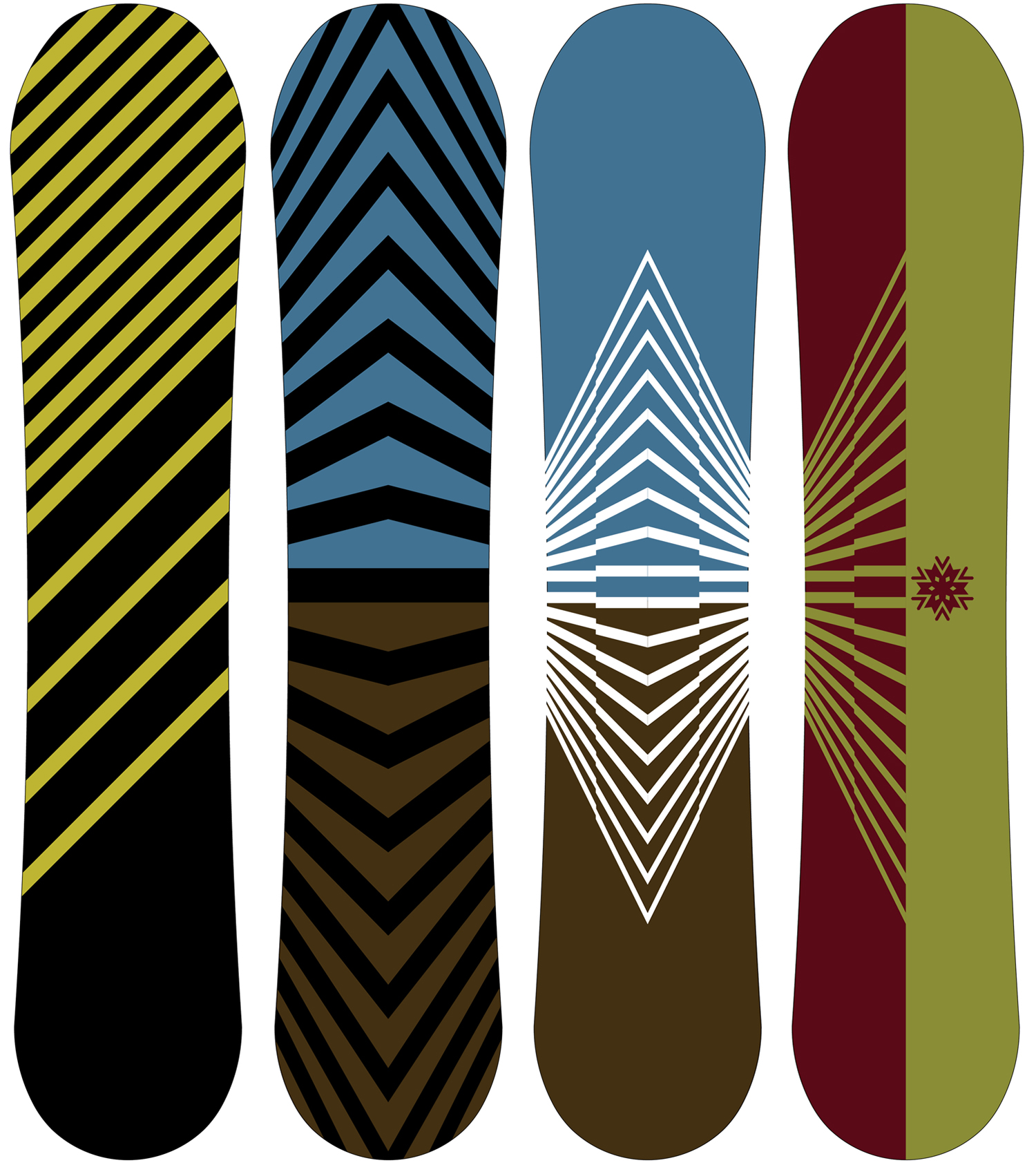 FEATURED WORK VENTURE SNOWBOARD GRAPHICS