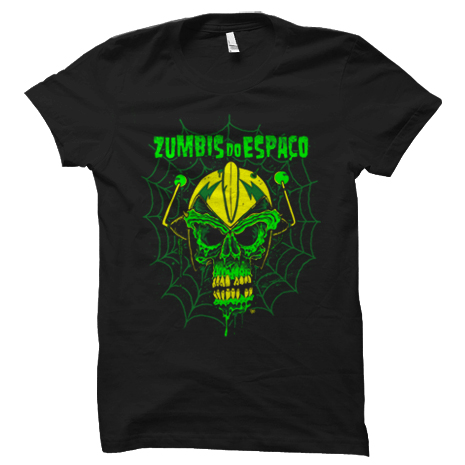 Zumbis do Espaço Caveira Zumbi