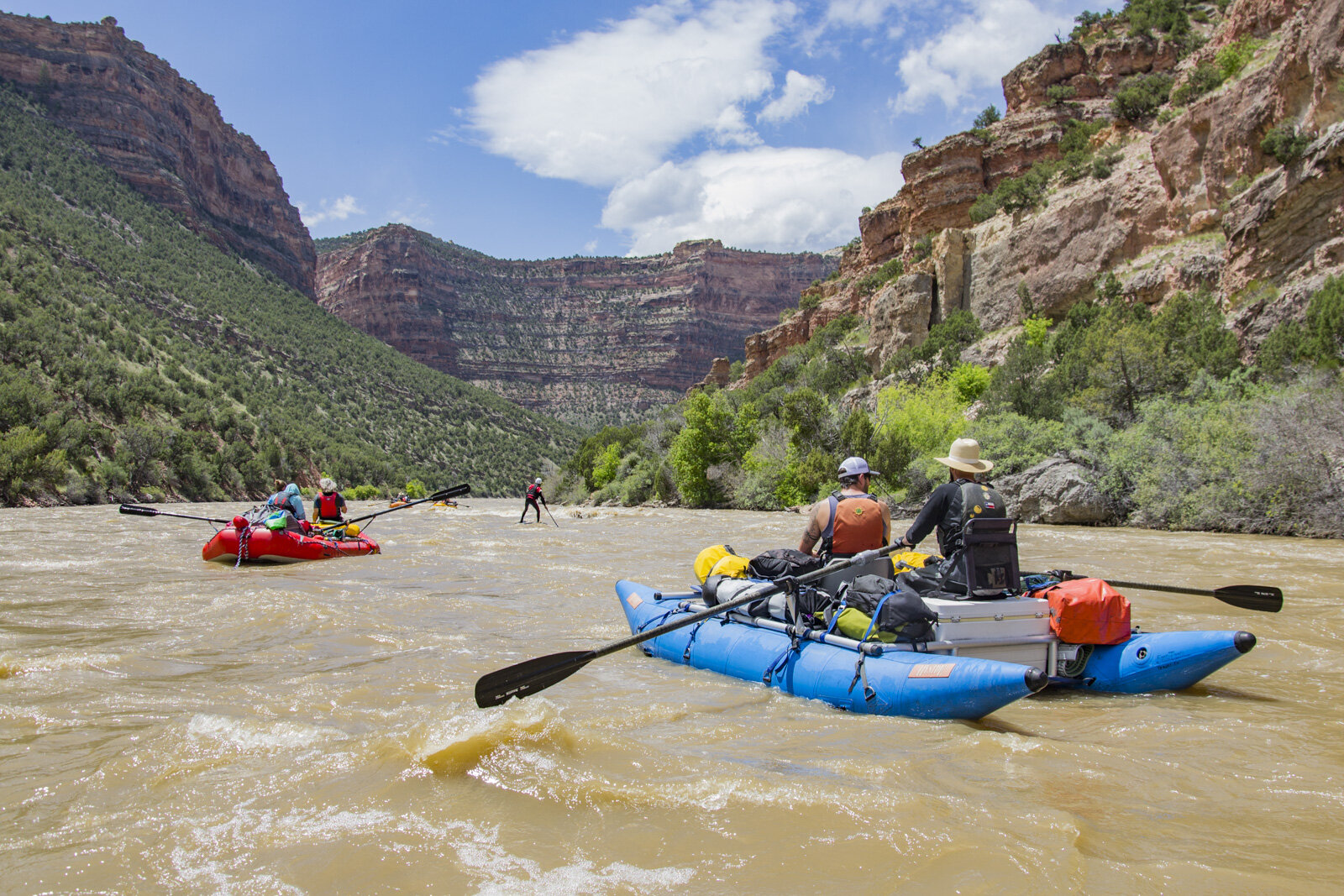 Rafting the Yampa