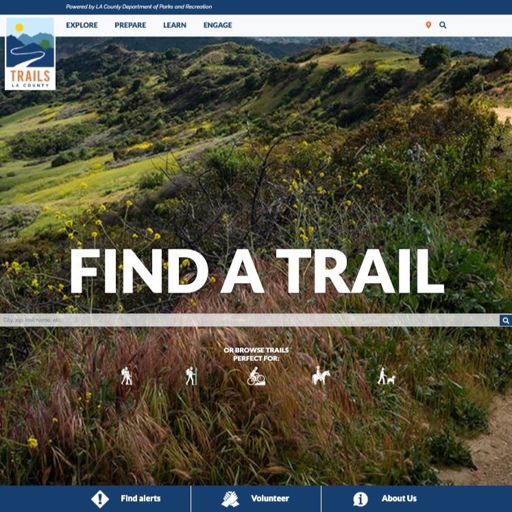 Promo Campaign - Los Angeles County Parks and Rec Trails Mobile App