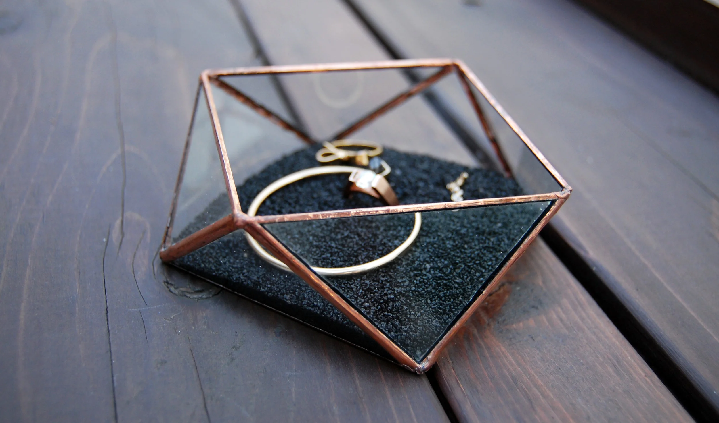 Geometric Jewelry Dish
