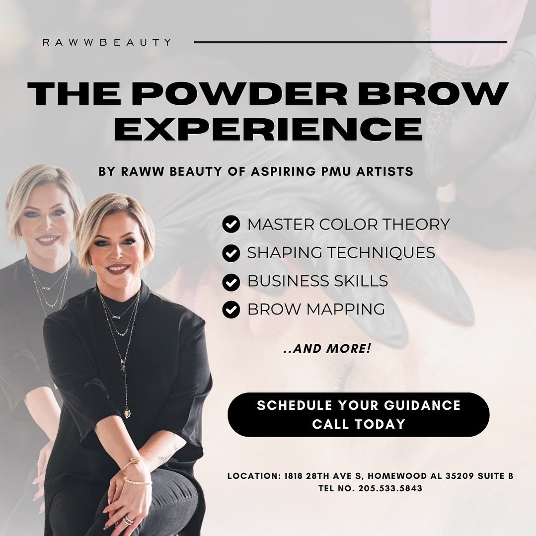 Ready to jump into the world of PMU artistry but not sure where to start? I&rsquo;ve got your back! 

Welcome to THE POWDER BROW EXPERIENCE.

In just 60 days, we&rsquo;ll transform your PMU game with our intensive training. From mastering color theor