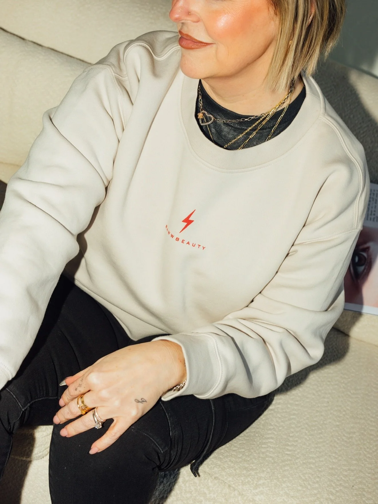 The sweatshirt you&rsquo;ll grab every. single. day. 

Rawwbeauty crewnecks are back 🖤

$65
*First 5 people to purchase get $10 off