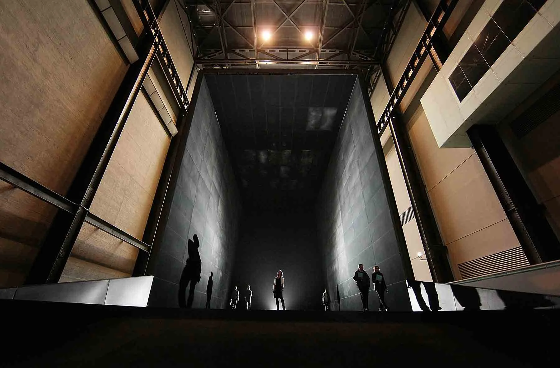 2009 Miroslaw Balka's installation 'How It Is' opens at the Turbine Hall of The Tate Modern. London, England.