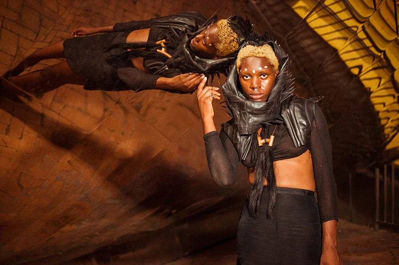 Recycled Bike Tube Fashion