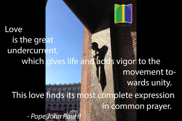 Door of the Day #49 Quotation from: Pope John Paul II - Ut unum sint, 21 Photo: Thomas Cogdell - Rome Originally created for Wittenberg 2017