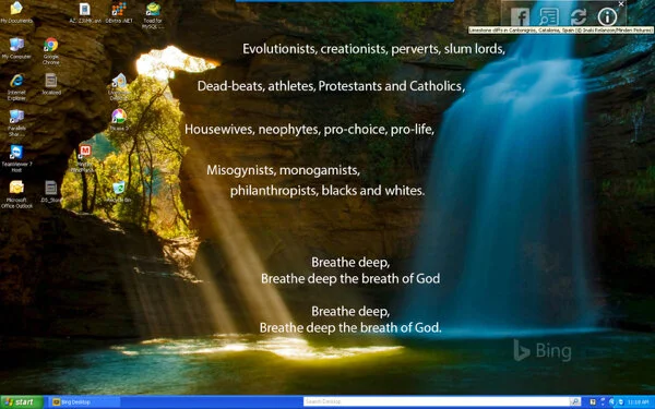 Door of the Day #248 Quotation from: Lost Dogs - Breathe Deep, original song from The Green Room Serenade Photo: Screenshot by Thomas Cogdell - Microsoft Bing, Desktop image, 5 October 2016 Originally created for Wittenberg 2017