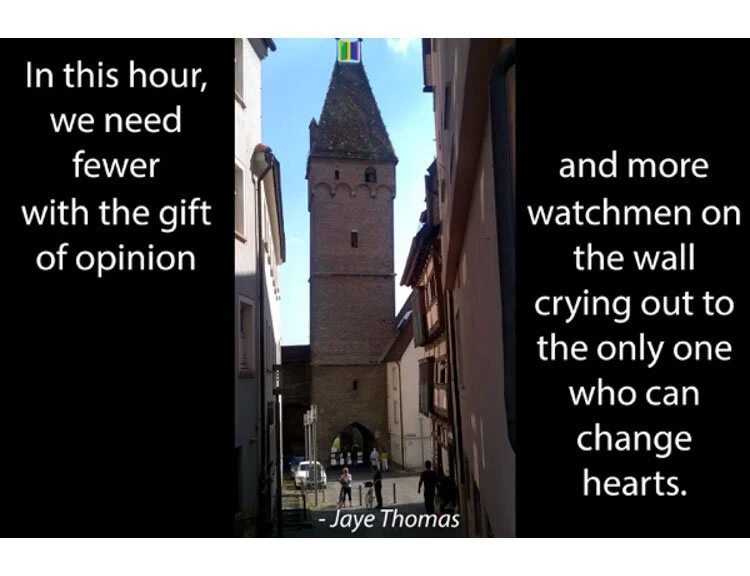 Door of the Day #185 Quotation from: Jaye Thomas - Posted on Facebook by International House of Prayer, 8 Dec 2016 Photo: John Martin - Butcher's Gate on the Danube, Ulm, Germany Originally created for Wittenberg 2017