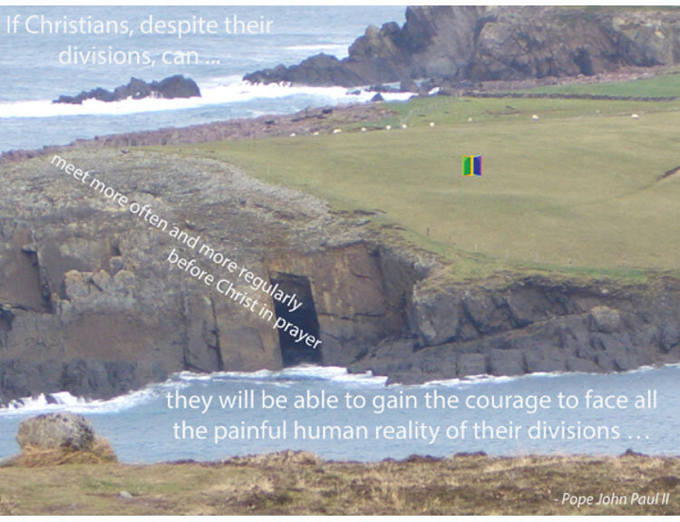 Door of the Day #290 Quotation from: Pope John Paul II - Ut unum sint, 22 Photo: Daniel Tŭcek - Ireland Originally created for Wittenberg 2017