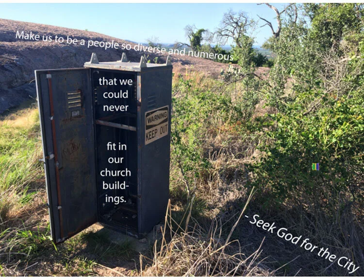 Door of the Day #413 Quotation from: Seek God for the City - Seek God for the City Prayer Guide 2010, Day 38 Photo: Thomas Cogdell - Top of Small Rock, Enchanted Rock State Natural Area, near Fredricksburg, Texas Originally created for Wittenberg 2017