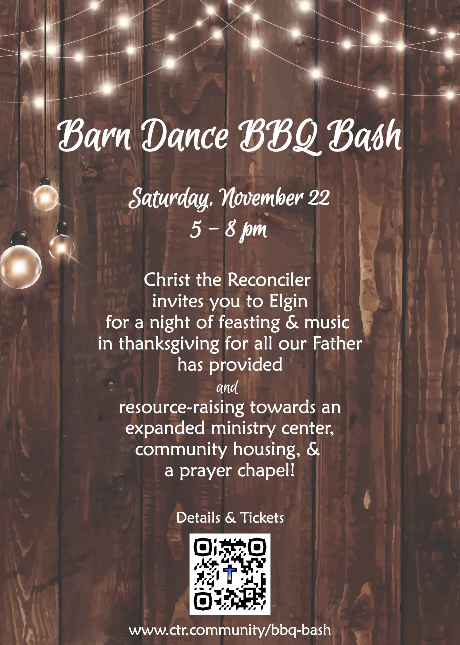 CTR Fundraising Hoe-Down Party at CTR!