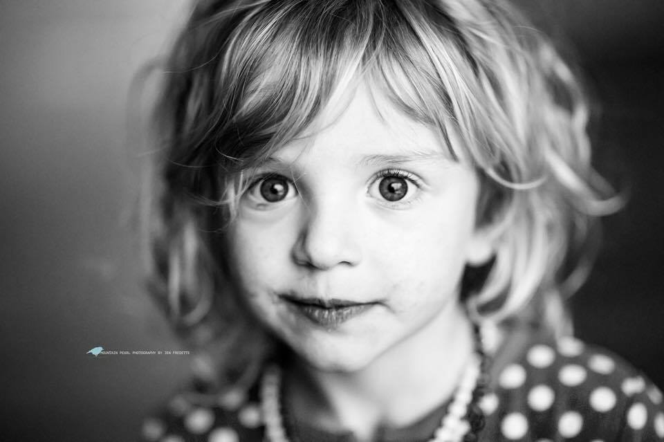 Willa Quinn: Age 3 1/2 Pre-haircut