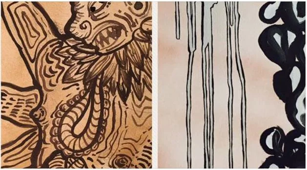 Artwork by Cj Andris and Alicia Qureshi