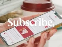 Prêt A Manger - Sip, Save, Subscribe Social Ad