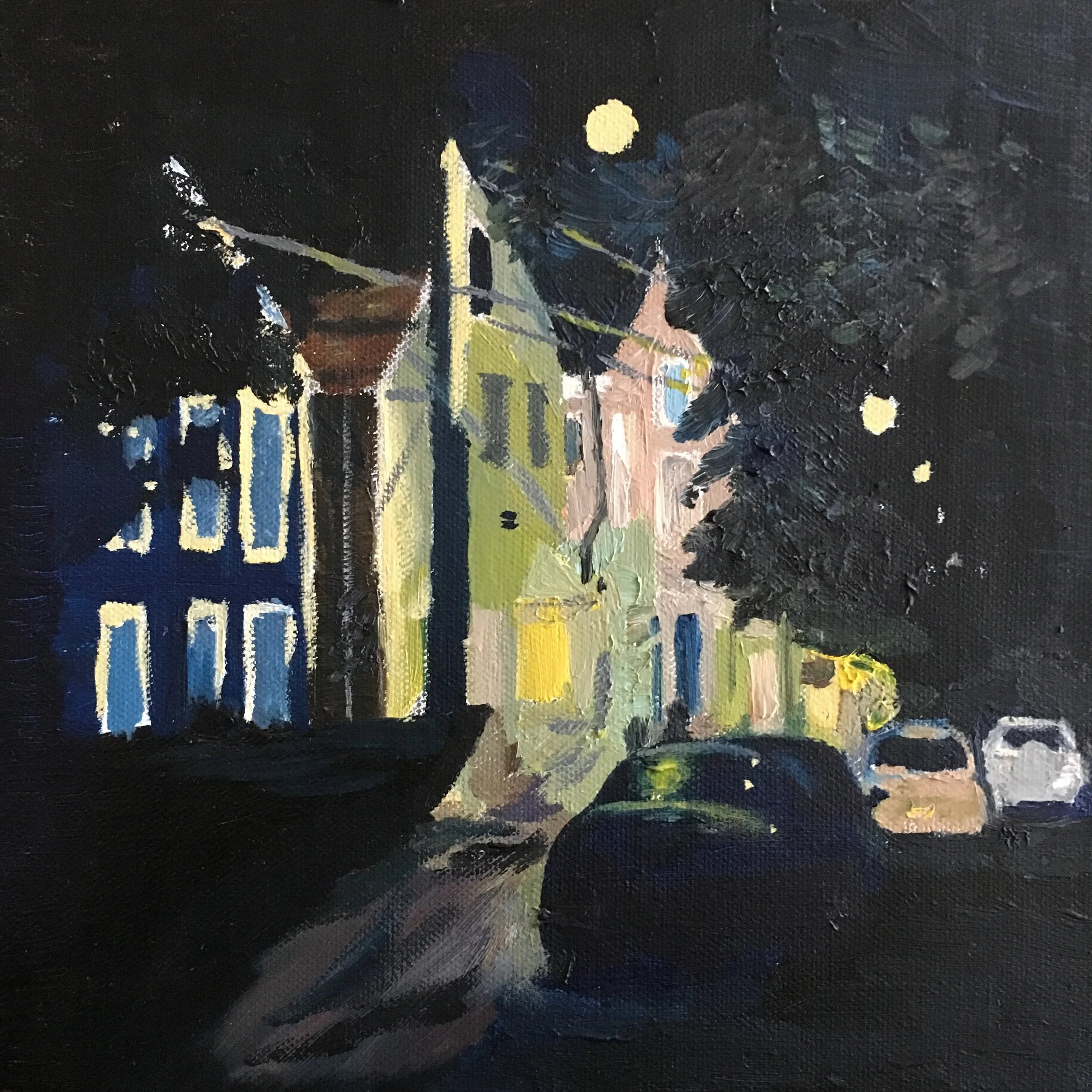 Provincetown oil on canvas 9%22X9%222015.JPG