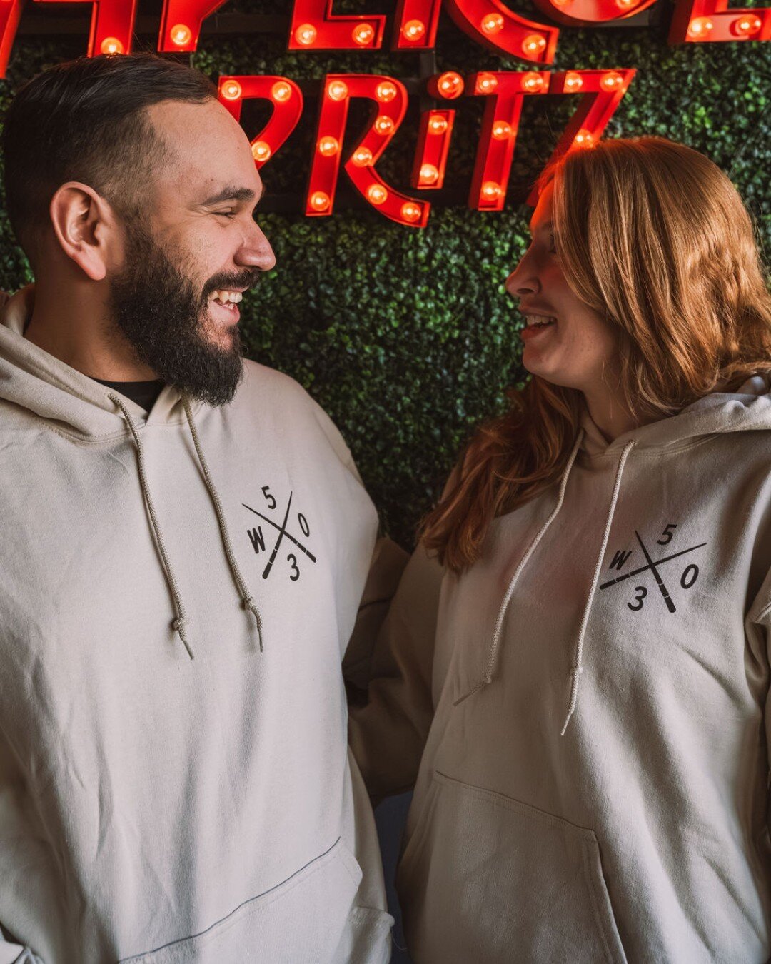 You know what's useful in a snow storm? Our warm 503W hoodies! Stop in for a drink, a snack, and a sweatshirt 😉 and prep for this snowstorm that's rolling in!