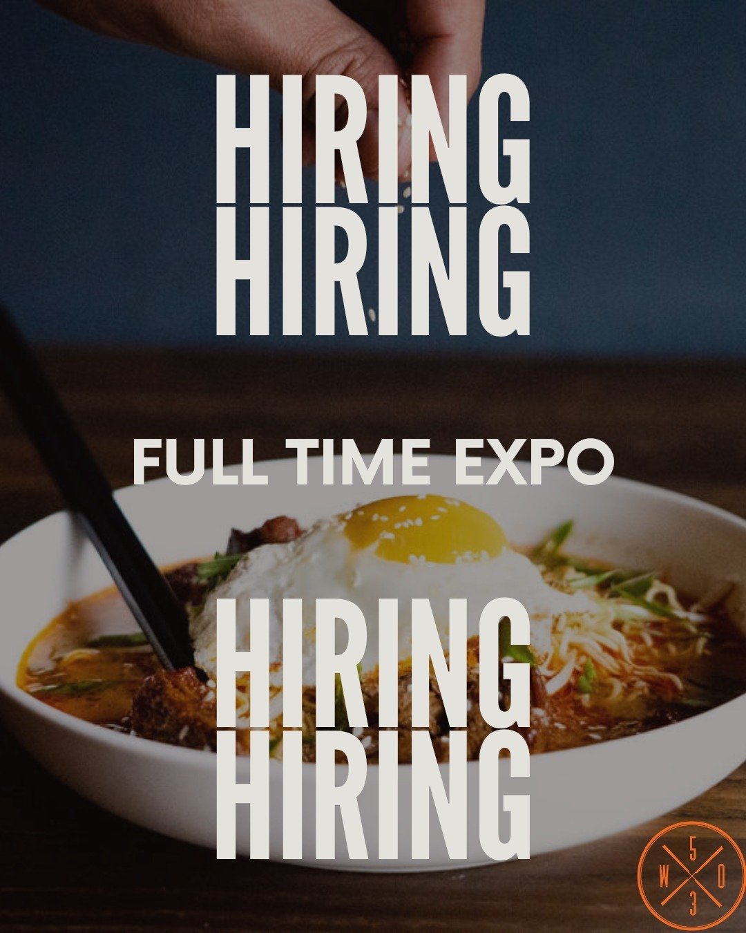 503W is growing our team and currently looking for people with a passion for food, drinks and commitment to quality service. Come join our fun, fast-paced and friendly team.

We are Now Hiring for a full-time expo.

To Apply: email your resume to emi