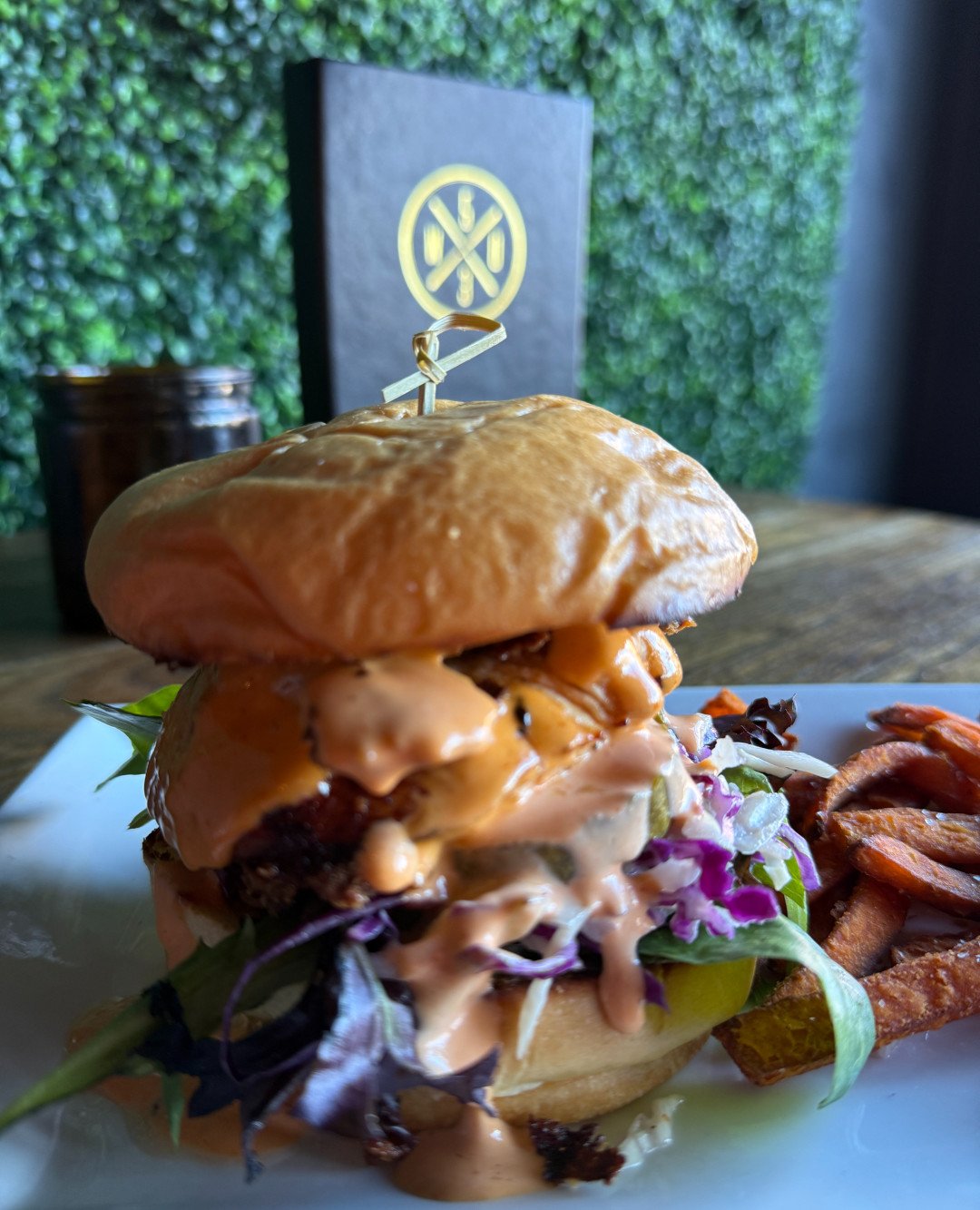 Haven't tried our spicy chicken sandwich yet? Sounds like you need to stop in. It's also available as a wrap 🌯