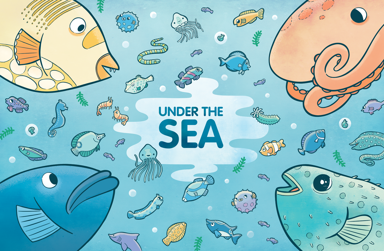 Under the Sea, a board game for Teacher Created Materials.