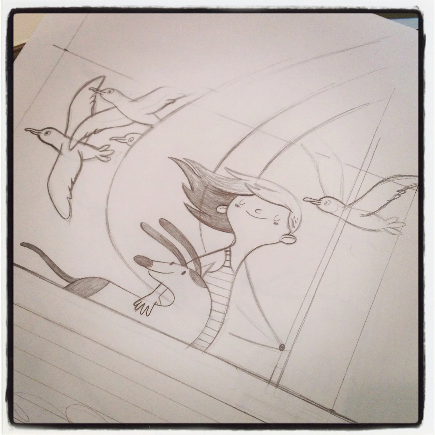 "No Finer Friend" sketch.