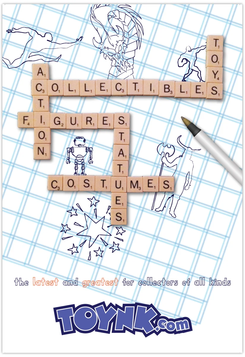   Toynk  &nbsp;ad developed for Ottawa &amp; Montreal Comic Con show programs  