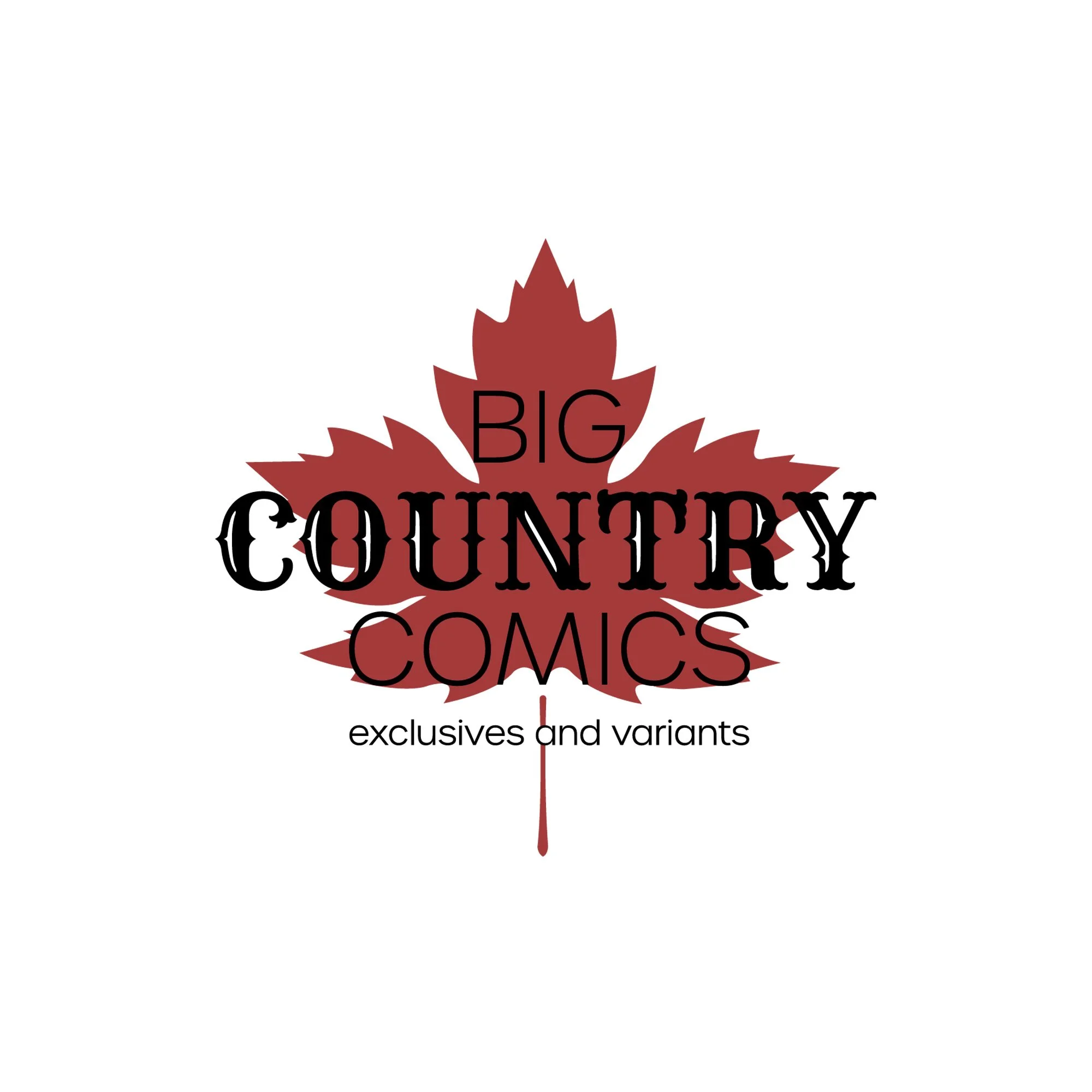  Logo development&nbsp;for Big Country Comics 