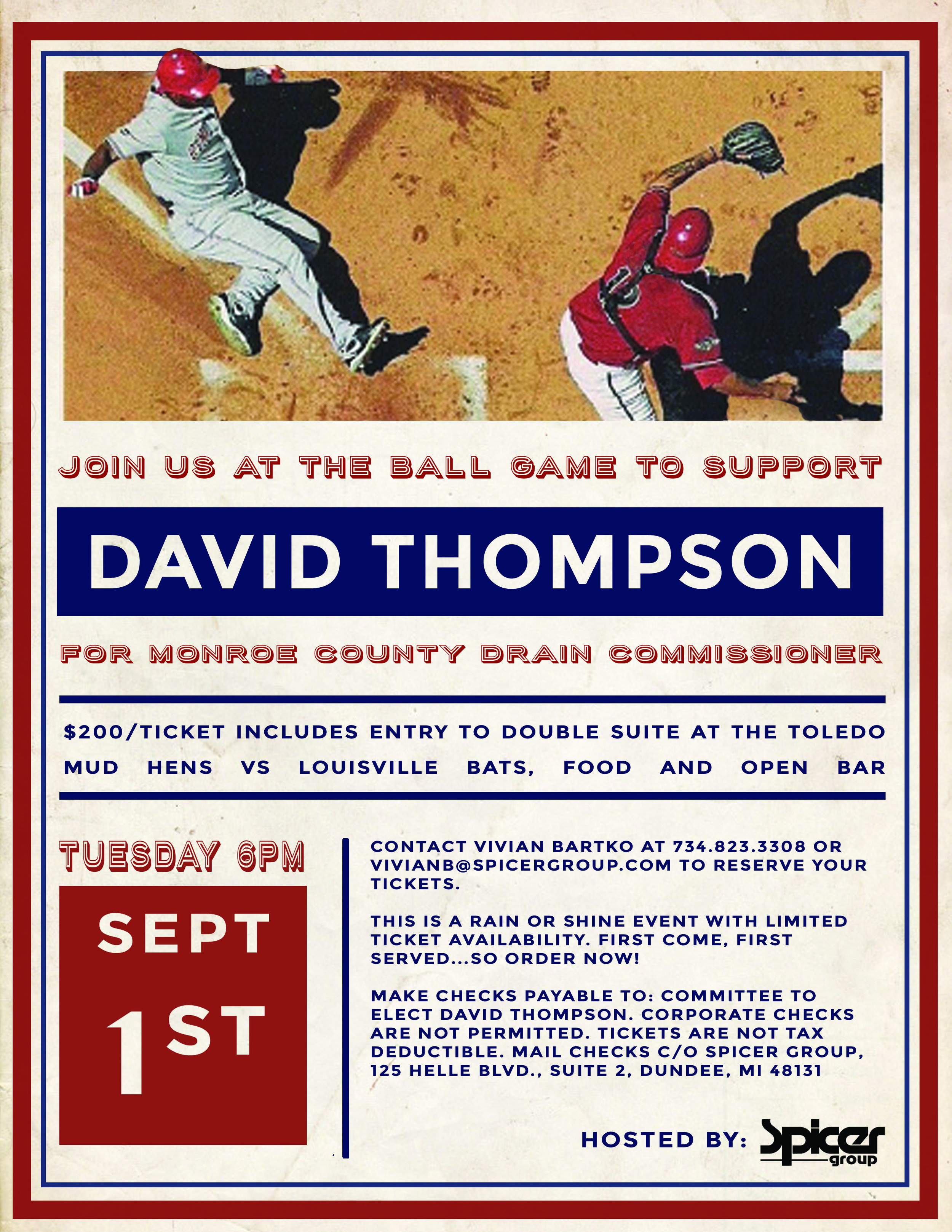Fundraiser Flyer